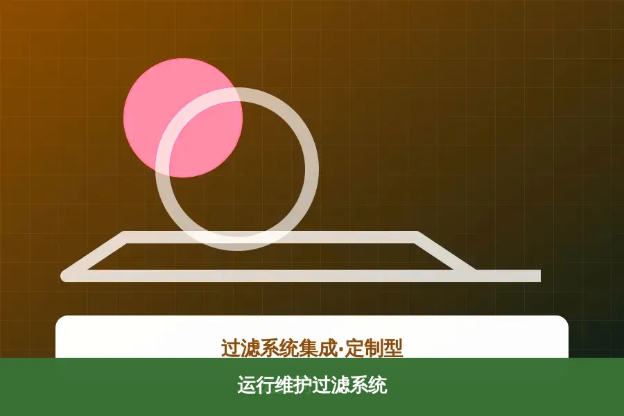 运行维护过滤系统产品示意图